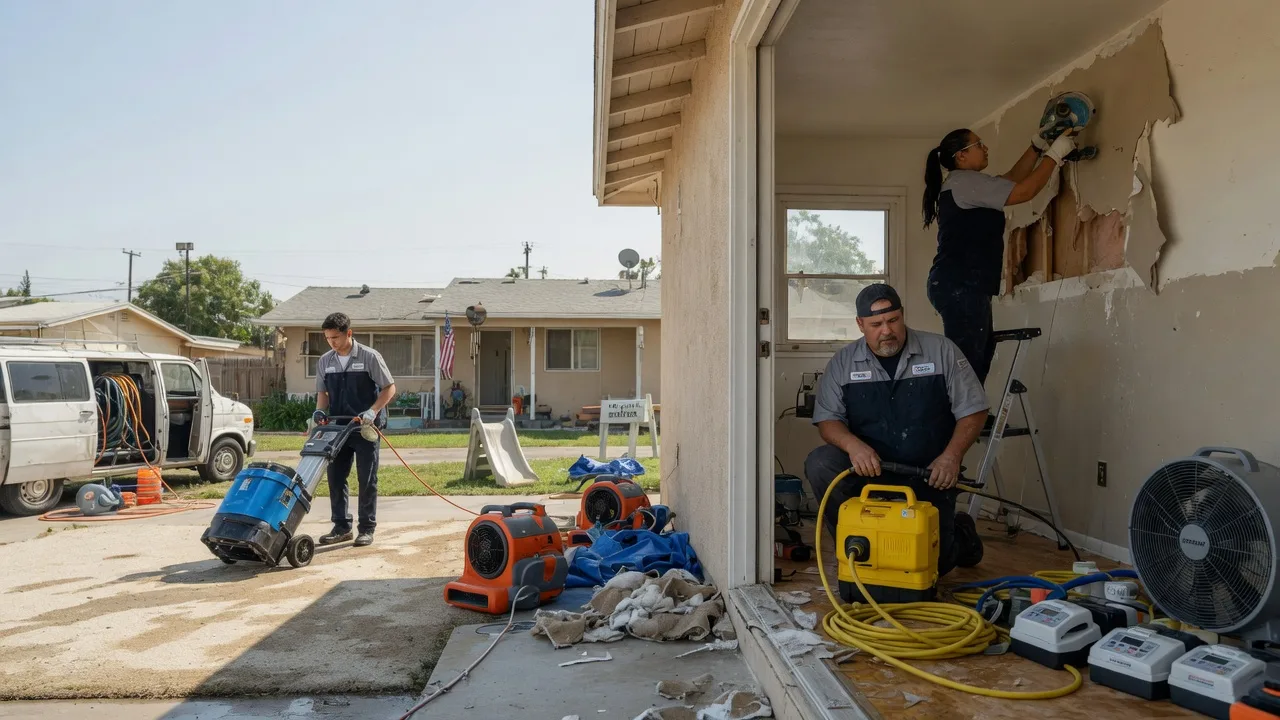 Water Damage Restoration in Oak Ridge, LA near me